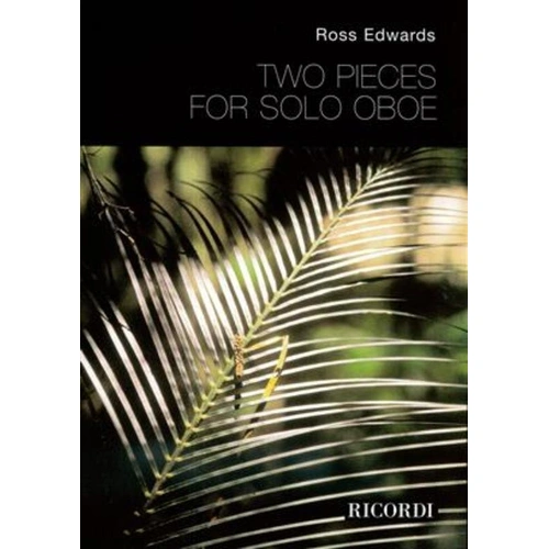 Edwards - Two Pieces for Solo Oboe, Publisher: Ricordi, 8 Pages