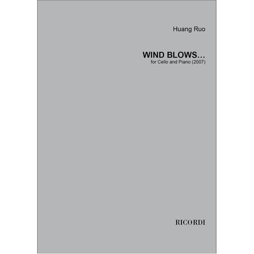 Ruo - Wind Blows For Cello/Piano (Softcover Book)