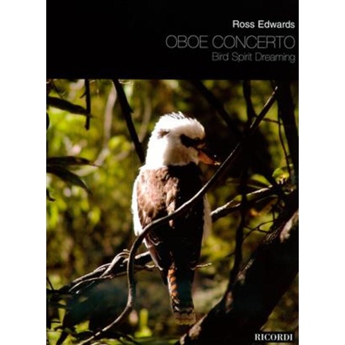Edwards - Oboe Concerto Bird Spirit Dreaming Oboe/Piano (Softcover Book)