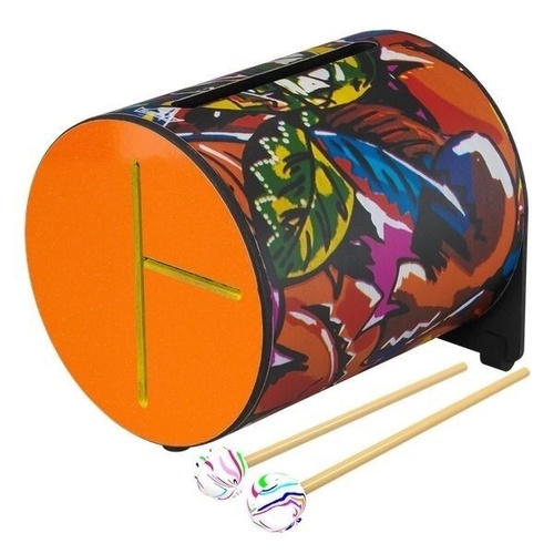 REMO RL-0708-09-08 Rhythm Log Drum with Rubber Mallets