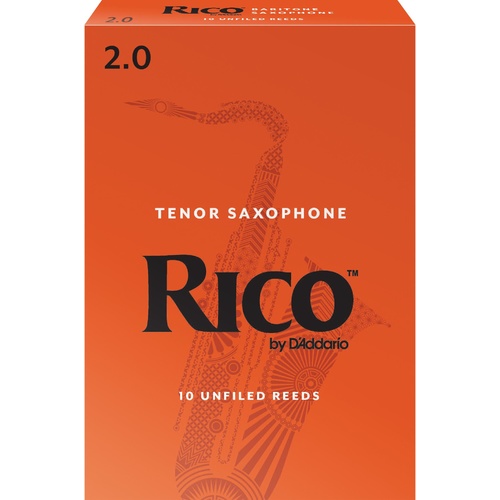 Rico Baritone Sax Reeds, Strength 2.0, 10-pack