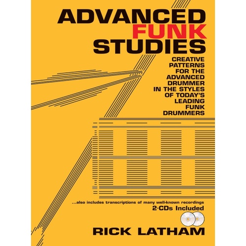 Advanced Funk Studies For Drums Book/2CDs