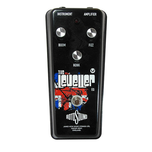 Rotosound Leveller EQ Pedal RLV1 - Hand Wired Console Style EQ with True Bypass and Unique Signal Path