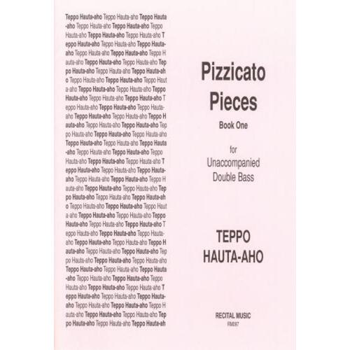 Hauta-Aho - Pizzicato Pieces Book 1 Double Bass Solo (Softcover Book)