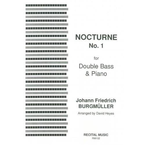 Nocturne No 1 Double Bass/Piano Arr Heyes (Softcover Book)