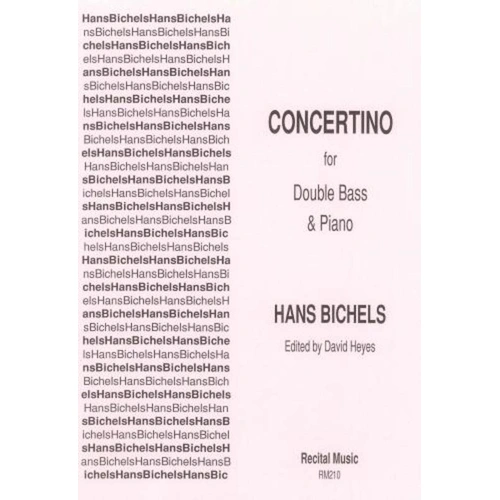 Concertino for Double Bass and Piano by Hans Bichels - Intermediate Level 7-8, 19th Century Theme and Variations, Recital Music Edition