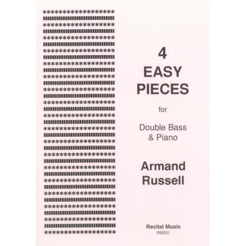 Easy Pieces 4 Double Bass/Piano (Softcover Book)