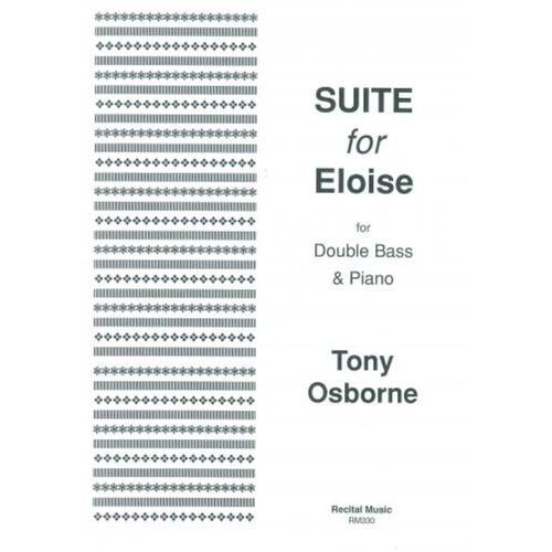 Suite For Eloise Double Bass/Piano (Softcover Book)