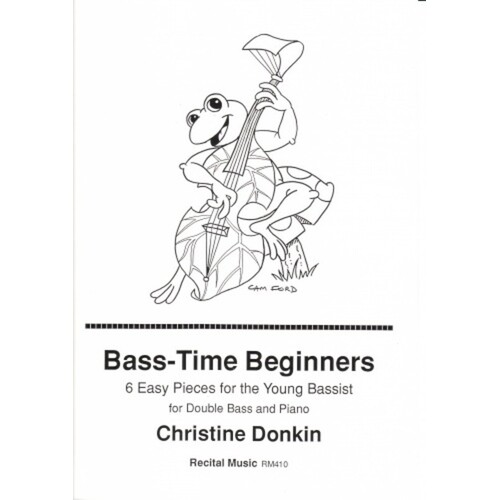 Bass Time Beginners Double Bass/Piano (Softcover Book)