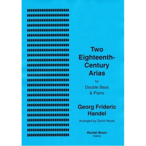 Two Eighteenth Century Arias Double Bass/Piano (Softcover Book)
