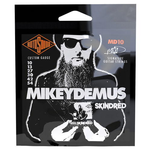 Rotosound Mikey Demus Signature Electric Guitar String Set 10-54 [RMD10]