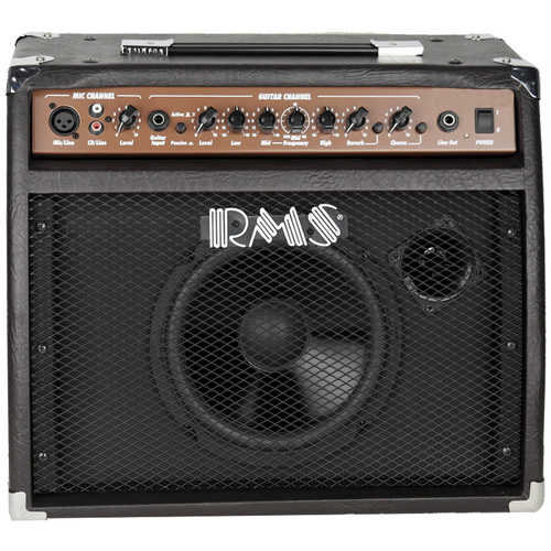 RMS Solid State Series Acoustic Guitar Amp Combo 20-Watt, 1x8"