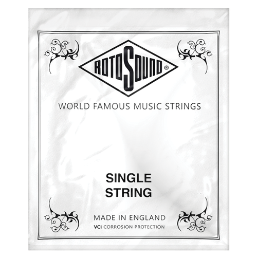 Rotosound Plain Steel Single String .009 RNP009 for Electric or Acoustic Guitar