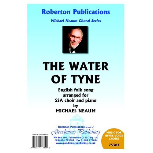 The Water of Tyne SSA/Piano Arrangement by Michael Neaum