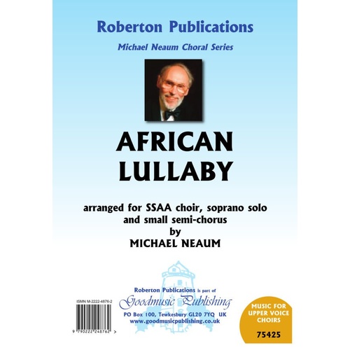 African Lullaby SSAA/Soprano Solo A Cappella by Michael Neaum