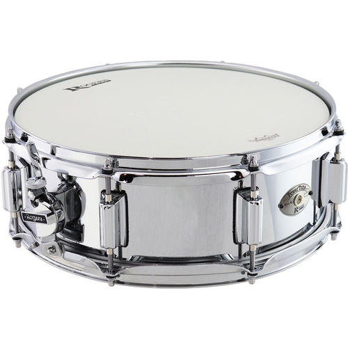 Rogers PowerTone Steel Shell Snare Drum - High Luster Chrome 14 x 5"