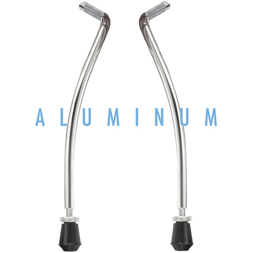 Rogers Aluminum Bass Drum Gull Wing Spurs - Pack of 2