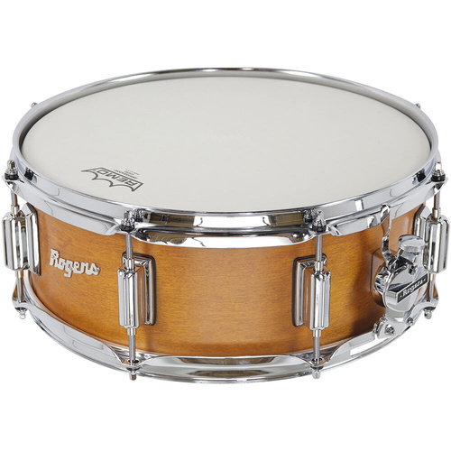 Rogers Tower Series Wood Shell Snare Drum Satin Fruitwood Stain 14 x 5" TWR-24-SFWS