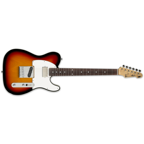 ESP Custom Shop Ron Wood Signature Model In 3 Tone Sunburst