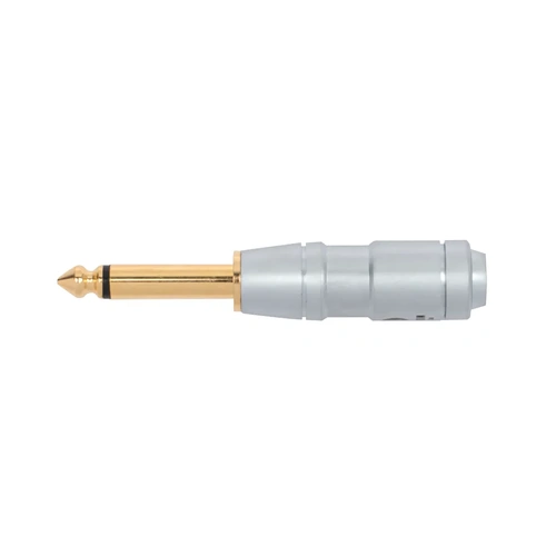 Carson Cable Co Rock Plug Mono 6.3mm Gold Shaft Satin Finish