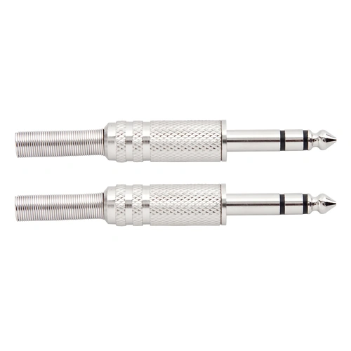 Carson Cable Co JACK PLUG MONO 6.3MM NICKEL PLATED ROCK PLUG Q/P02