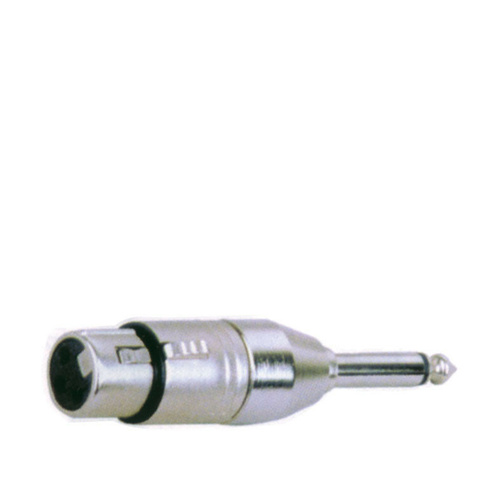 CARSON - Rock Plugs Adaptor Lead Coupler XLR Female - 6.3 Mono Male Plug 