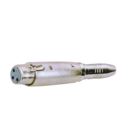 CARSON - Rock Plugs Adaptor / Lead Coupler XLR Female - 6.3 Mono Socket  