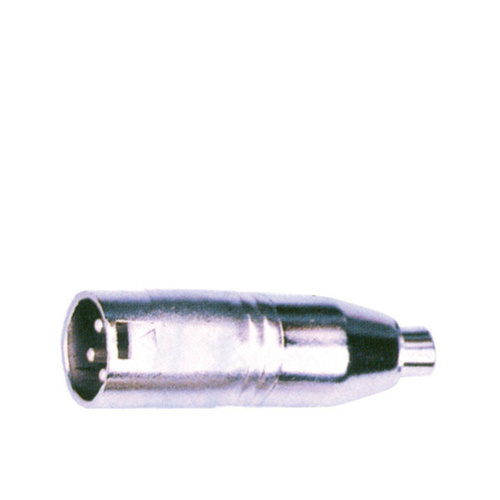 CARSON - Rock Plugs Adaptor / Lead Coupler XLR Male - RCA Female Socket 