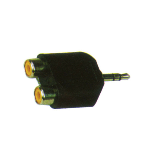 CARSON - Rock Plugs Adaptor  3.5 Stereo Jack to 2 x RCA Socket