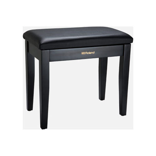 ROLAND RPB-100 Piano Bench - Fixed Height, Cushioned Seat, Solid Wood, Satin White Finish