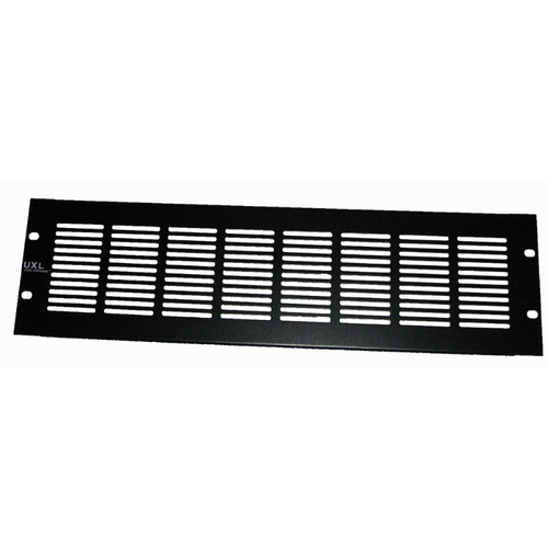 UXL 3RU Vented Blank Rack Panel