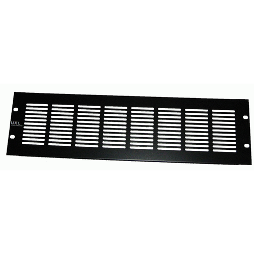 UXL 3RU Vented Blank Rack Panel
