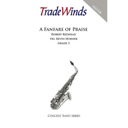 A FANFARE OF PRAISE Concert Band 3 Score/Parts