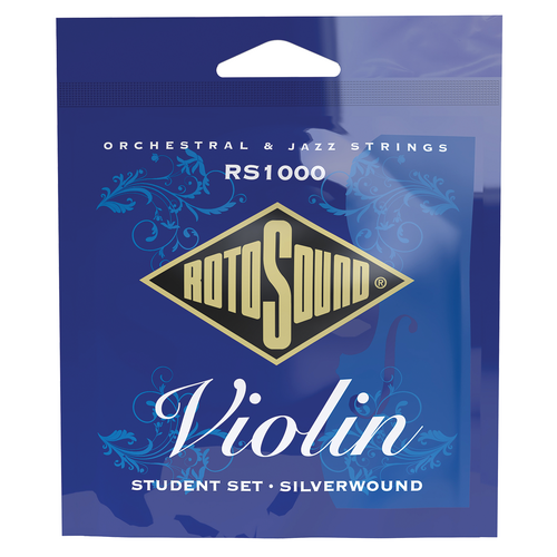 Rotosound RS1000 Student Violin String Set 4/4 Economy Silver Wound