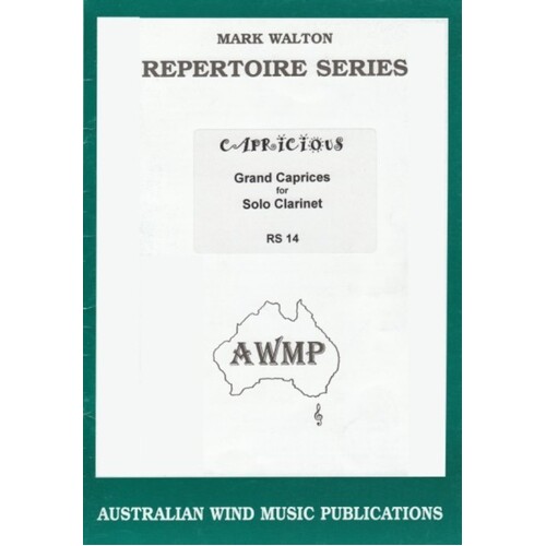 Caprices clarinet Solo (Softcover Book)