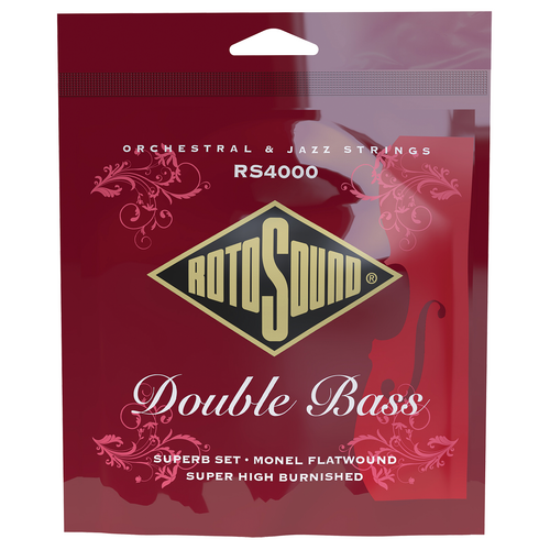 Rotosound RS4000M Double Bass String Set for Jazz and Rockabilly