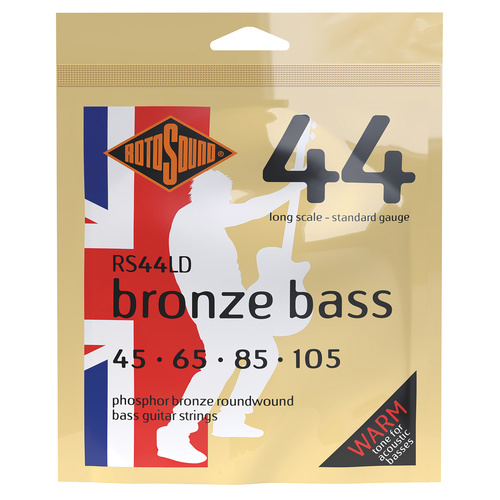 Rotosound Acoustic Bronze Bass Strings 45-105 [RS44LD]
