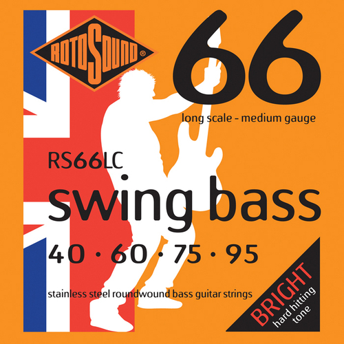 Rotosound RS66LC Swing Bass 66 Long Scale 40-95 Stainless