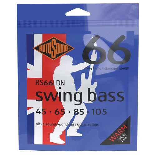 Rotosound Swing Bass 66 Nickel 45-105 Guitar Strings [RS66LDN]