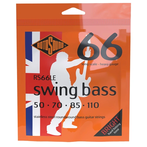 Rotosound Swing Bass 66 Long Scale 50-110 Stainless Steel Strings [RS66LE]