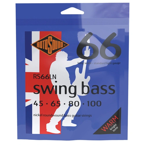Rotosound Swing Bass 66 Nickel 45-100 Guitar Strings [RS66LN]
