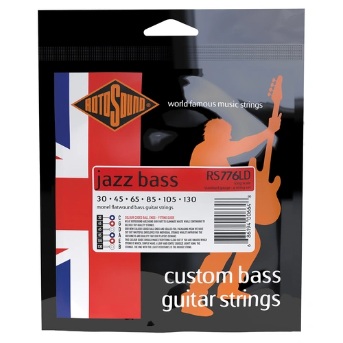 Rotosound Jazz Bass 77 Long Scale Monel Strings 45-105 [RS776LD]