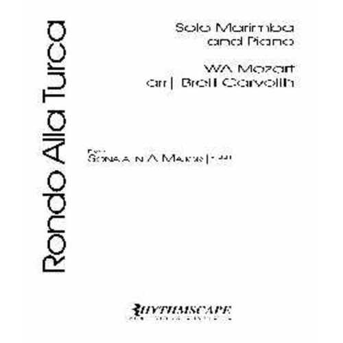 Rondo Alla Turca Marimba Piano Arr Carvolth 