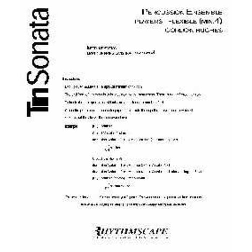 Tin Sonata Percussion Ensemble 3-4