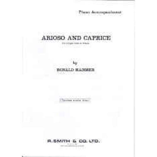 Arioso And Caprice B Flat Flugelhorn/Piano 