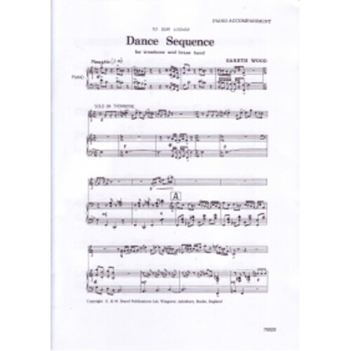 Dance Sequence Trombone/Piano 