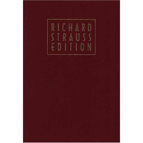 Richard Strauss - Tone Poems Vol 1 Full Score (Hardcover Book)