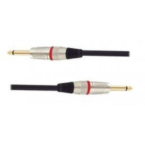 Carson Rocklines 30 Foot Black Speaker Lead Cable Straight Diecast Plug  