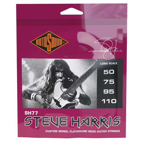 Rotosound Steve Harris Monel Flatwound Bass Strings RSH77