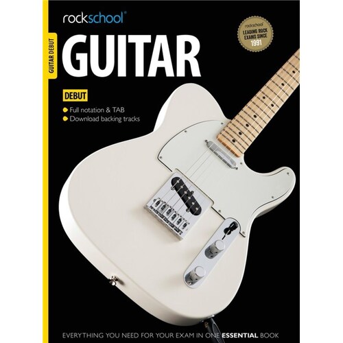 Rockschool Guitar Debut 2012-2018 (Softcover Book/Online Audio)